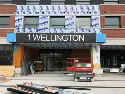 Building Signage Photo